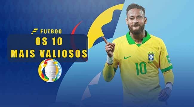 Os 10 Jogadores mais valiosos da Copa América