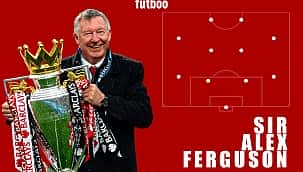 Os 11 melhores jogadores treinados por Alex Ferguson