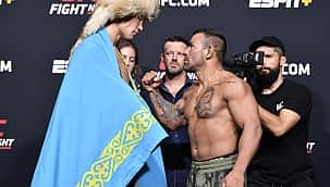 UFC Vegas 30: Michel Trator é finalizado por Shavkat Rakhmonov