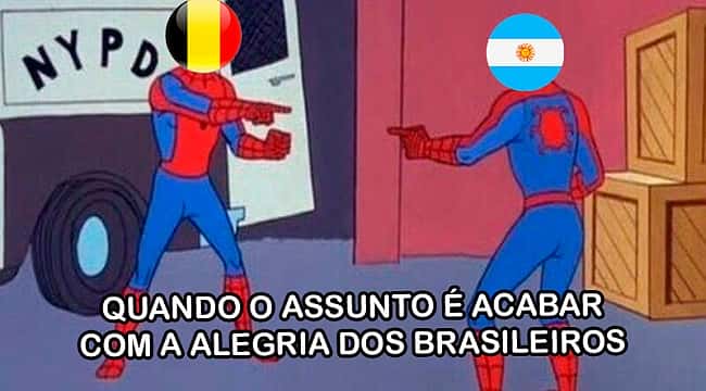 Brasil vira piada após perder final para Argentina