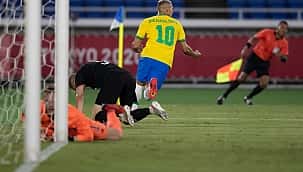 Com hat-trick de Richarlison, Brasil vence a Alemanha na estreia dos Jogos Olímpicos