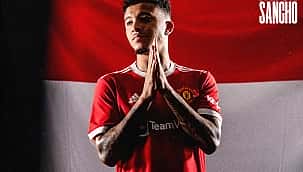OFICIAL! Jadon Sancho é apresentado pelo Manchester United