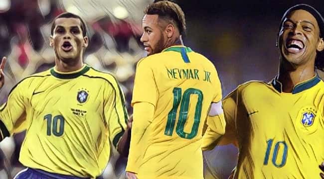 Os 10 melhores jogadores da história do Brasil
