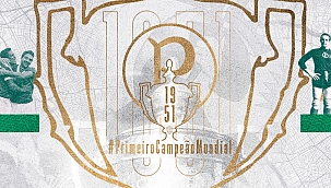 Palmeiras lança camisa em homenagem aos 70 anos da Copa Rio: "O Primeiro Mundial"