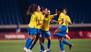 Seleção Feminina vence a Zâmbia e encara o Canadá nas quartas de final das Olimpíadas