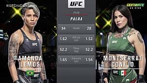 UFC Vegas 31: Com interrupção polêmica, Amanda Lemos nocauteia Conejo e embala no Ultimate