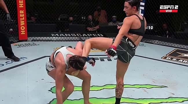 UFC Vegas 33: Glorinha de Paula sofre nocaute brutal para Cheyanne Buys