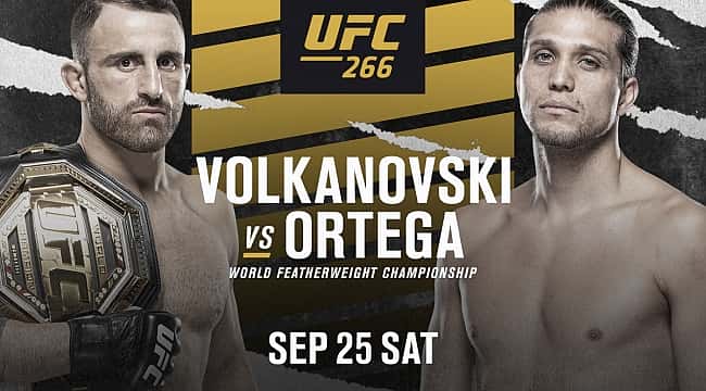 Ultimate divulga card do UFC 266; duas disputas de cinturão confirmadas