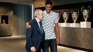 Varane se despede do Real Madrid após 10 temporadas