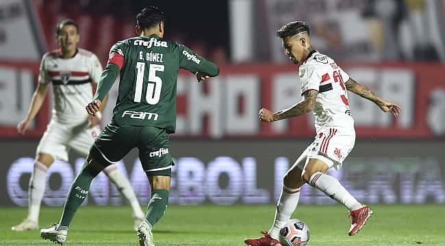 São Paulo e Palmeiras empatam pelo jogo de ida das quartas da Libertadores
