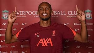 Fabinho renova com o Liverpool até 2026: "Melhor lugar para estar"
