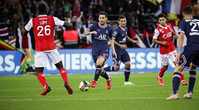 Ligue 1: Na estreia de Messi, PSG vence Reims com dois de Mbappé