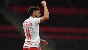 Os gols de Flamengo 0 x 4 Internacional, no Maracanã