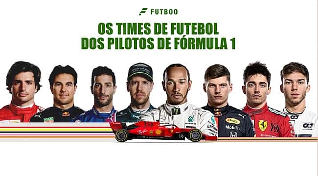 Os times de futebol dos pilotos de Fórmula 1