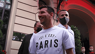 VÍDEO: O primeiro dia de Messi no PSG