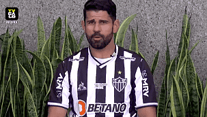 Veja a apresentação de Diego Costa no Atlético-MG