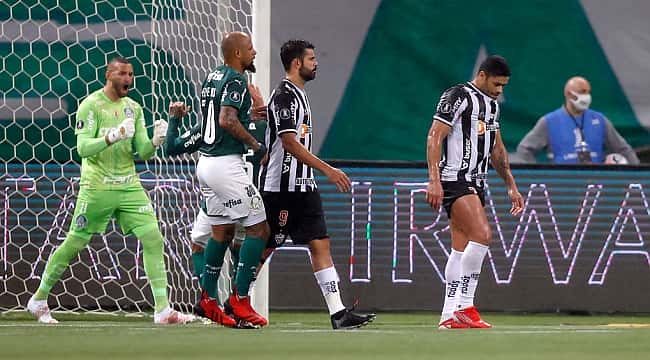 Em jogo morno, Palmeiras e Atlético-MG não saem do zero na semifinal da Libertadores