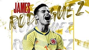 James Rodríguez deixa o Everton e fecha com clube do Catar