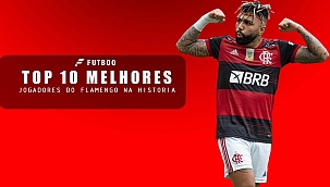 Os 10 melhores jogadores da história do Flamengo