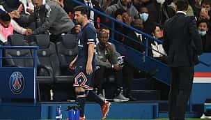 PSG revela lesão no joelho esquerdo de Messi