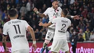 Sem Messi, líder PSG vence lanterna do Francês com grande atuação de Neymar e Hakimi