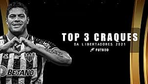Top 3 craques da Copa Libertadores 2021 