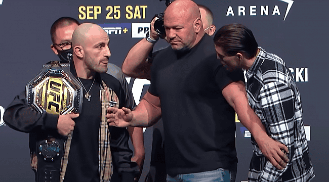 VÍDEO: Assista as encaradas do UFC 266