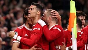 Cristiano Ronaldo volta a decidir e Manchester United vence a Atalanta de virada na Champions