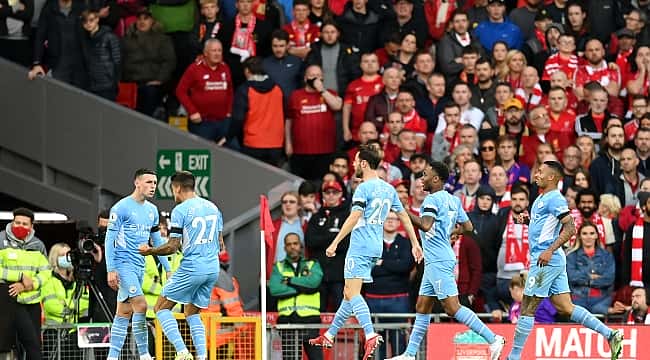 Premier League: Liverpool e Manchester City empatam em 2 x 2 no grande jogo da rodada