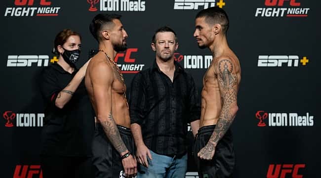 UFC Vegas 39: Felipe 'Cabocão' perde para Chris Gutierrez em combate equilibrado
