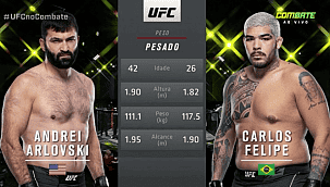 UFC Vegas 40: Em luta equilibrada, Andrei Arlovski vence Carlos 'Boi' por decisão unânime