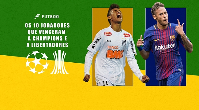 10 jogadores venceram a Champions League e a Copa Libertadores; confira a lista! 