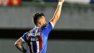 Com golaço de Rossi, Bahia vence o São Paulo e abre seis pontos da zona de rebaixamento