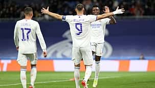 Dupla Vini Jr. e Benzema volta a funcionar e Real Madrid vence Shakhtar pela Champions League