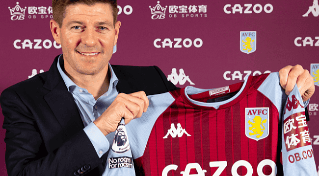 Lenda do Liverpool, Steven Gerrard é anunciado como o novo treinador do Aston Villa