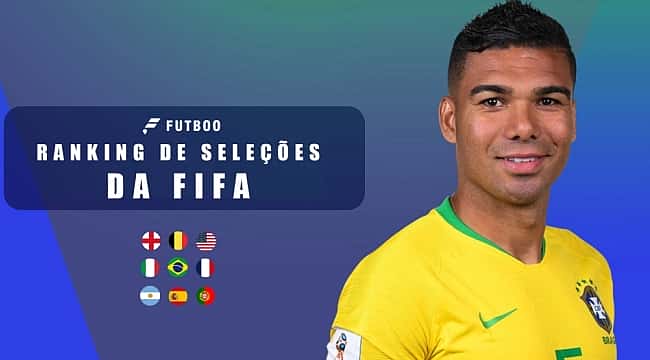Os 20 melhores países no ranking de seleções da FIFA
