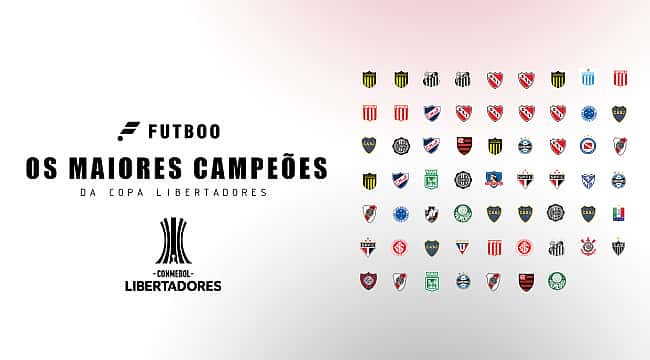 Os maiores campeões da Libertadores; confira a lista com todos os vencedores