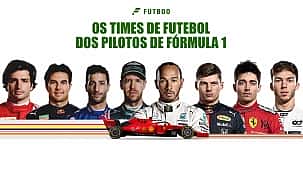 Os times de futebol dos pilotos da Fórmula 1