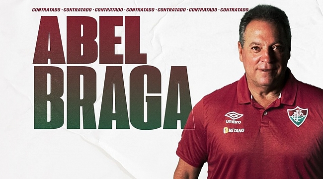 Abel Braga é anunciado como o novo treinador do Fluminense
