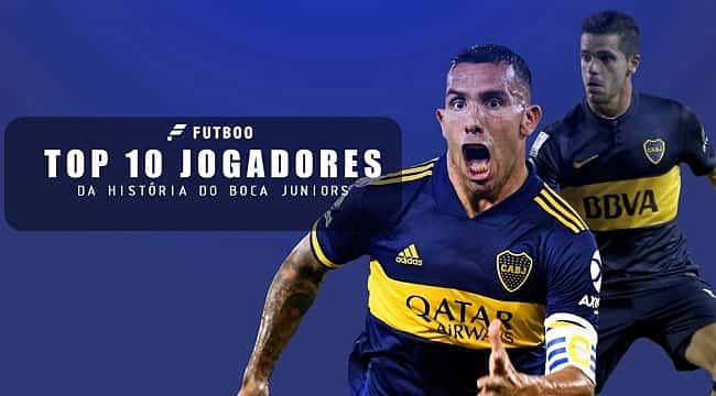 Top 10 jogadores da História do Boca Juniors