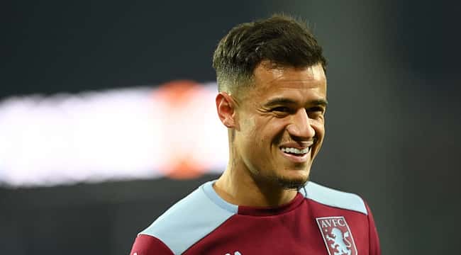 As melhores imagens da estreia de Philippe Coutinho pelo Aston Villa