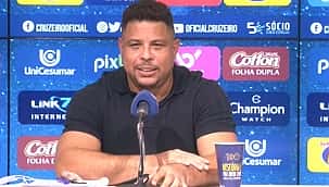 Apresentado, Ronaldo admite que Cruzeiro está na UTI: "Que o clube volte ser grande como era antes"