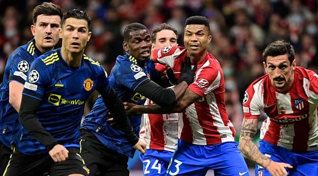 Atlético de Madrid domina, mas cede empate ao United no 1º jogo das oitavas da Champions
