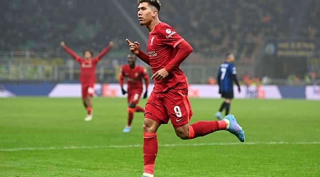 Firmino faz a diferença, Liverpool vence Inter e se aproxima das quartas de final da Champions