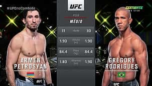 UFC Vegas 49: Gregory 'Robocop' faz dura batalha, mas perde para armênio em resultado controverso