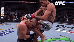 LUTA COMPLETA: Alex Poatan nocauteia com joelhada voadora em sua estreia no UFC