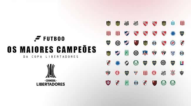 Os maiores campeões da Copa Libertadores