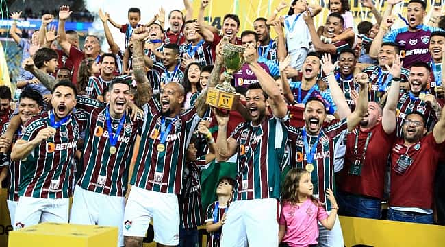 As melhores imagens do título do Fluminense no Cariocão 2022