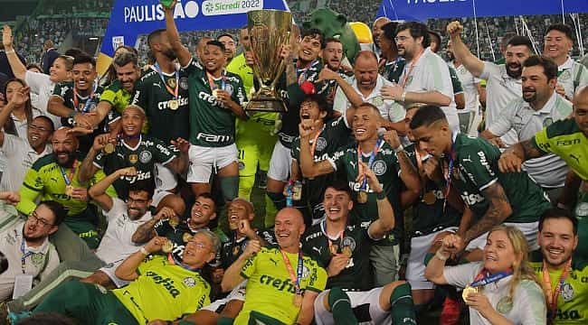 As melhores imagens do título do Palmeiras no Campeonato Paulista de 2022