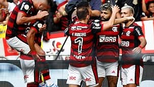Com gols de Gabigol, Isla e Arrascaeta, Flamengo vence o São Paulo no Maracanã